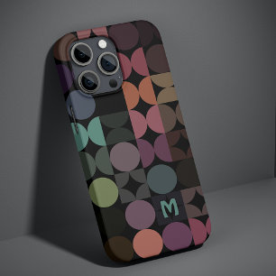 Persoonlijk Uniek Retro Geometrisch Kunstpatroon Case-Mate iPhone Case