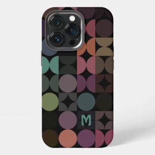 Persoonlijk Uniek Retro Geometrisch Kunstpatroon iPhone 13 Pro Hoesje