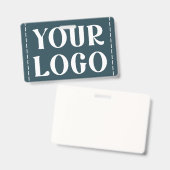 Persoonlijk, uniek, strak en geraffineerd Pasen Badge (Voor- en achterkant)