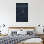 Persoonlijk Universitair Studieplan Afgestudeerd 2 Canvas Afdruk (Insitu (Slaapkamer))