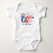 Persoonlijk USA babybody'tje Romper (Voorkant)
