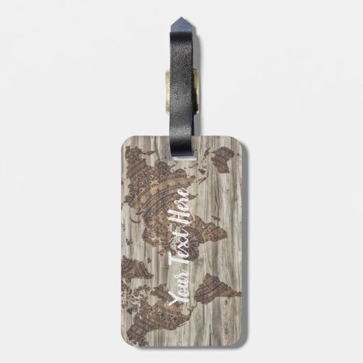 Persoonlijk uw eigen reisofferte | BAGAGELABEL (Achterkant verticaal)