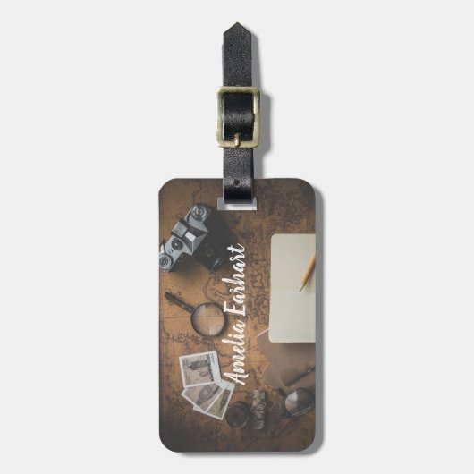 Persoonlijk uw eigen reisofferte | BAGAGELABEL (Voorkant verticaal)