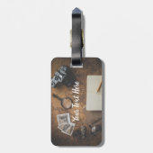 Persoonlijk uw eigen reisofferte | BAGAGELABEL (Achterkant verticaal)