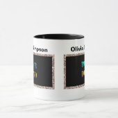 Persoonlijk uw logo tekst ruimte naam bedrijf edi mok (Midden)