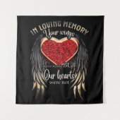Persoonlijk Uw Vleugels Waren Klaar Maar Onze Hart Wandkleed (Voorkant)
