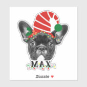 Persoonlijk uw voetstuk en naam feestdag aanpassen sticker (Vel)