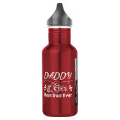 Persoonlijk Vaderdag Cadeau Papa Waterfles (Links)