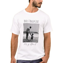 Persoonlijk Vaderdag Foto T-Shirt
