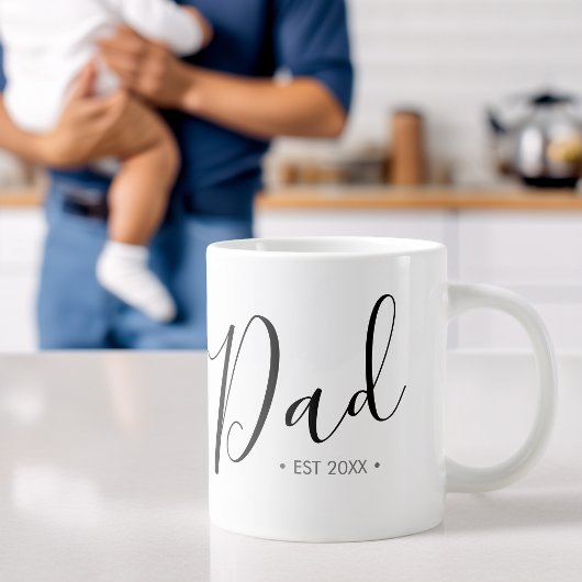 Persoonlijk Vaderdag-script voor papa Grote Koffiekop