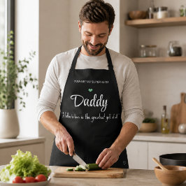Persoonlijk vadersdag bakschort – Aangepast Gesche Schort