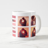 Persoonlijk Valentijnsdag Cadeau Grote Koffiekop (Voorkant rechts)