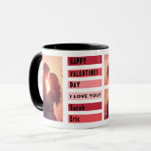 Persoonlijk Valentijnsdag Cadeau Mok (Voorkant links)