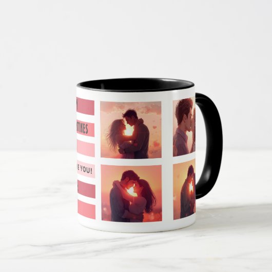 Persoonlijk Valentijnsdag Cadeau Mok (Voorkant rechts)