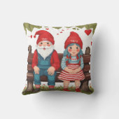 Persoonlijk Valentijnsdagkussen voor koppels Kussen (Achterkant)