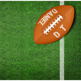 Persoonlijk - verbrand sinaasappel american football