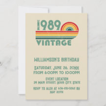 Persoonlijk verjaardagsfeestje 35 jaar oud in vint