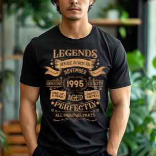 Persoonlijk verjaardagsfeestje van dertig jaar oud t-shirt