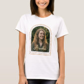 Persoonlijk verjaardagsshirt | Aangepaste foto tek T-shirt (Voorkant)