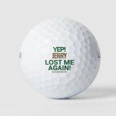 Persoonlijk verlies opnieuw Funny Quote Golfballen (Voorkant)