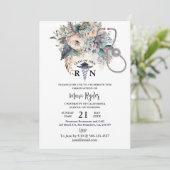 Persoonlijk verpleegkundig Afstuderen Boho FIoral  Kaart (Staand voorkant)