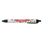 Persoonlijk verpleegstersgeschenk zwarte inkt pen (Bodem)