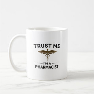 Persoonlijk Vertrouw Me Ik Ben Een Apotheker Ontwe Koffiemok