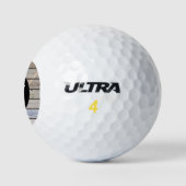 Persoonlijk Verweerd Hout Golfballen (Logo)