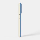 Persoonlijk Vet Monogram, Americana Streep iPhone Hoesje (Rechterkant)