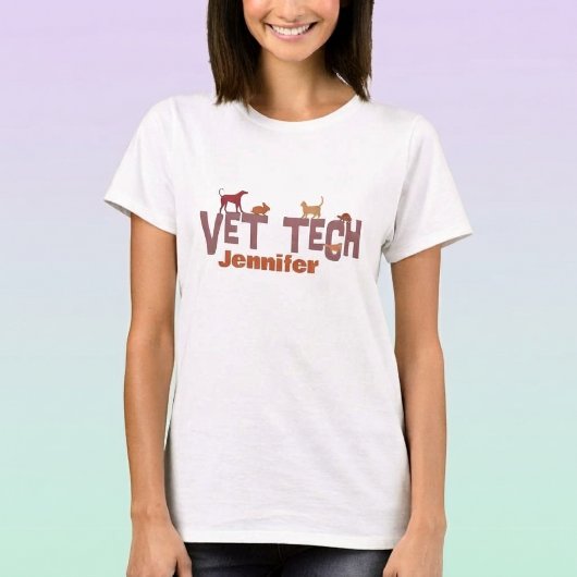 Persoonlijk Vet Tech T-shirt