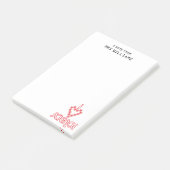 Persoonlijk vind ik wetenschap leuk post-it® notes (Schuin)