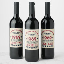 Persoonlijk vintage 55e verjaardagsfeest