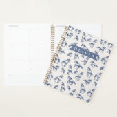 Persoonlijk Vintage Blauwe Paard Klassiek Landelij Planner (Display)