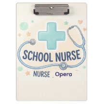 Persoonlijk vintage bord voor schoolverpleegster