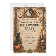 Persoonlijk vintage Halloween-feest