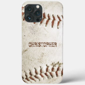 Persoonlijk vintage honkbal Case-Mate iPhone case (Achterkant)