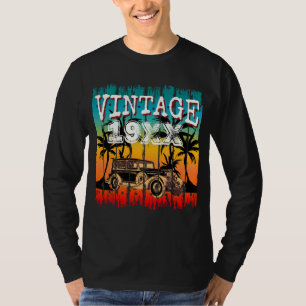 Persoonlijk vintage jaartal verjaardagscadeau T-sh T-shirt