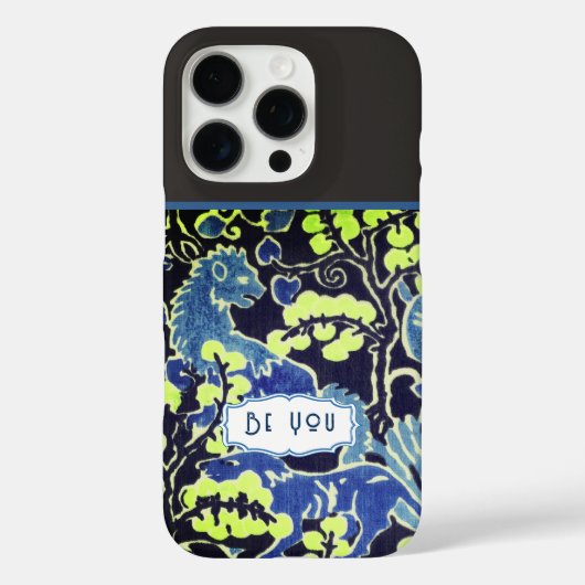 Persoonlijk Vintage Patroon iPhone Case-Mate iPhone Case (Achterkant)