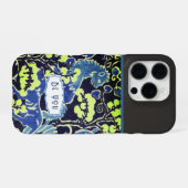 Persoonlijk Vintage Patroon iPhone Hoesje (Achterkant horizontaal)