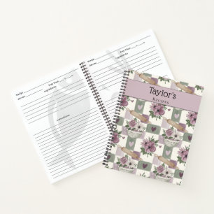 Persoonlijk Vintage Receptenboek Aandenken Recept Notitieboek