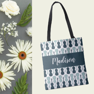 Persoonlijk Violin of Viola Instrument Music Gift Tote Bag