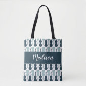 Persoonlijk Violin of Viola Instrument Music Gift Tote Bag (Voorkant)
