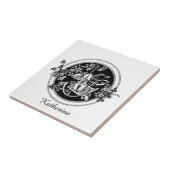 Persoonlijk viool tegeltje (Zijkant)