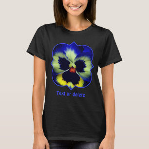 Persoonlijk Viooltje Met Vette Blauwe Kleur T-shirt