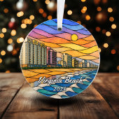 Persoonlijk Virginia Beach Acrylaat Ornament, Klan Ornament