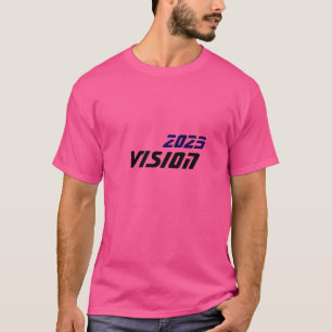 Persoonlijk Vision Jaar Tekst Stijlvolle Grafische T-shirt