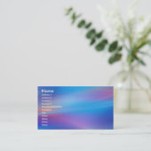 Persoonlijk Visitekaartje (Staand voorkant)