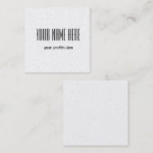  persoonlijk visitekaartje (Voorkant / Achterkant)