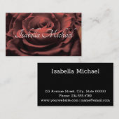 Persoonlijk visitekaartje (Voorkant / Achterkant)