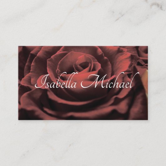 Persoonlijk visitekaartje (Voorkant)